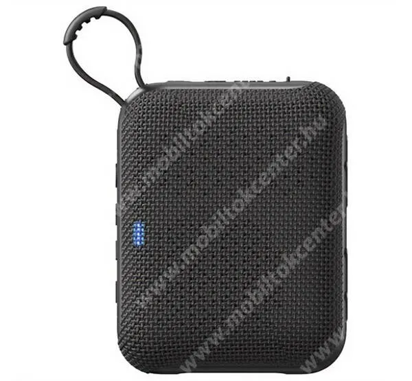 USAMS bluetooth hordozható hangszóró, v5.3, 1200mAh belső akku, Kártyaolvasó, Fekete