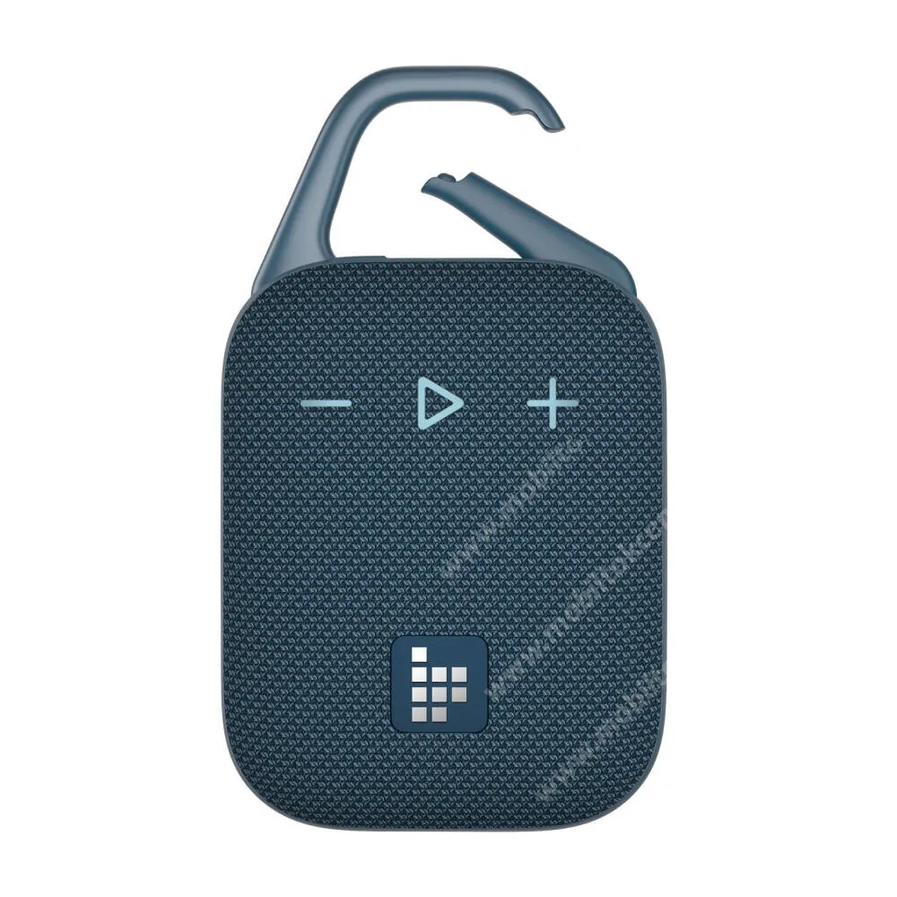 Tronsmart Mirtune H1 hordozható hangszóró, Bluetooth v5.3, 2000mAh akku, 50W, IPX7 vízálló, Karabíner, Sötétkék